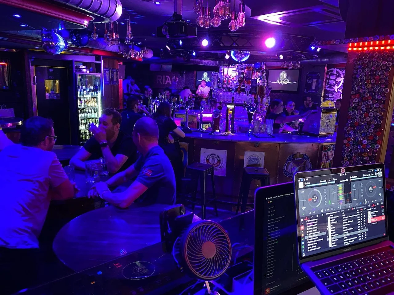 DJ Tomahawk auf der DJ-Party