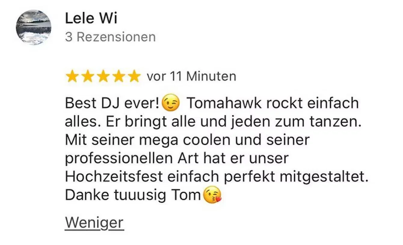 Bewertungen von DJ Tomahawk