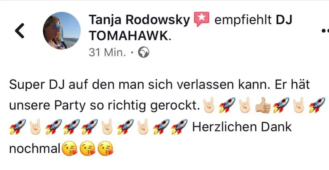 Bewertungen von DJ Tomahawk