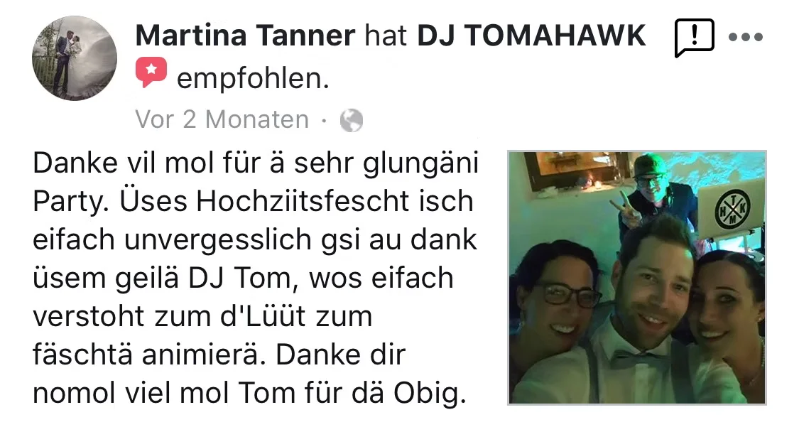 Bewertungen von DJ Tomahawk