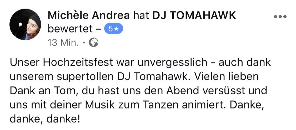 Bewertungen von DJ Tomahawk