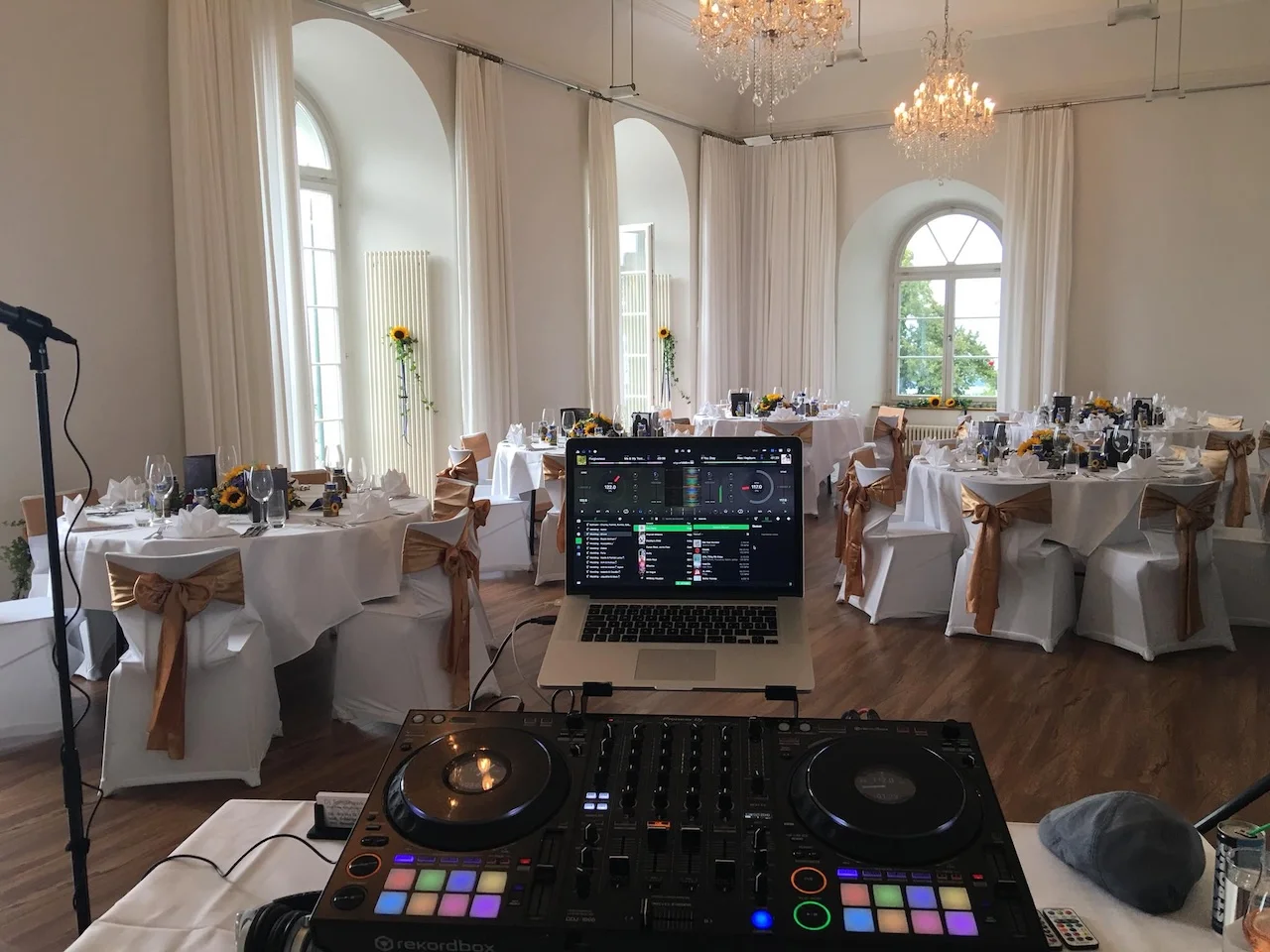 DJ Tomahawk auf der DJ-Party