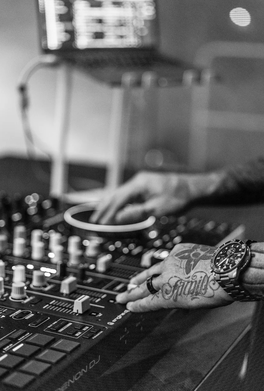 DJ Tomahawk auf der DJ-Party