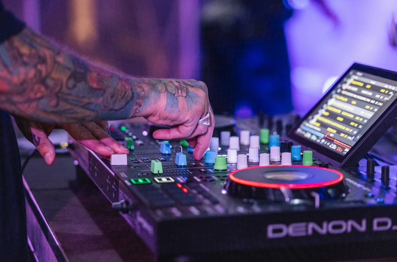 DJ Tomahawk auf der DJ-Party