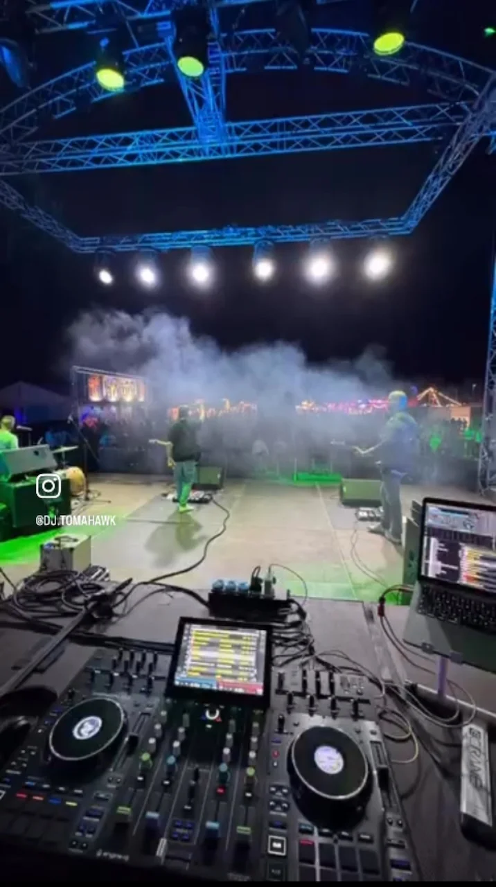 DJ Tomahawk auf der DJ-Party